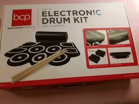 Sky3699 Best Choice Products New Electronic Drum Pad Midi Set Built In Speakers Drumsticks