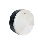 Btp4b-2 Bodhran 14 Black Roosebeck "x5 T-bar Blemished Ply " - Tunable