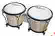 Bog0708 De Rosa Natural Wood Pro Bongos Mini Conga Drum Set Studio Band Music Instruments Bongo 760459070800