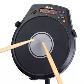 Upd-10 Branded Electronic Drum Practice Pad Portable And Rechargeable With Vocal Counting Bu