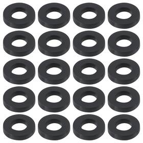 Briny River 895264900618 100pcs Tension Rod Washers Replacement Part Id 5mm Od 11mm 2mm Thickness Nylo
