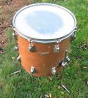 15255 C Rogers Floor Tom Drum Chrome Script Logo