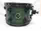C2a12x8-203 Chameleon Crush Drums Ash 12 Mounted Tom Satin Green Finish 203 New