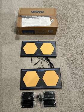 Casio 079767390167 Dp-1 Drum Pads For Casiotone Keyboard Computer Synth