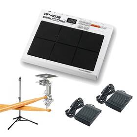 Cherub Dp-1008 Pack Drum Tutor Digital Pad Combo