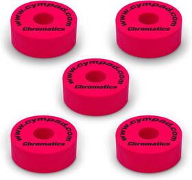 Cym-cs15 Cympad Red Chromatics Foam Cymbal Pad Set High-density Memory Washers 40/15mm