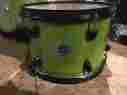 D2rocks Ddrum 12 Diameter X 8 Tom Lime Green Sparkle