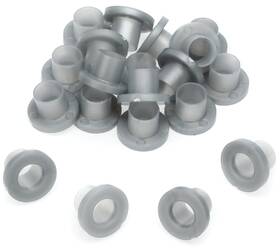 Danmar Trw-20s 20 Pack Nylon Tension Rod Washers - Silver