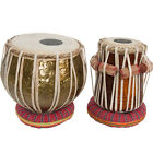 Tbsg-500 Dayan Set Brass 5.00 Tabla Banjira Embossed " Pro