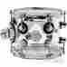 Ddac0708stcl Dw Drums Design Series 7x8 Rack Tom Drum-acrylic 647139271576