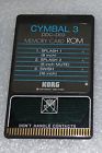 Ddc-d03 Tested Korg Working Machine Ddd-5 Cymbal Drum Rom Ddd-1 3 Card