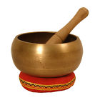 5-buddha Decorated " 6 Bowl Dobani Singing -