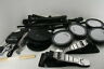Ded-100 Donner Beginner Eight Piece Mesh Electric Drum Set Sounds Black