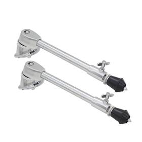 Dilwe 715538904750 Drum Spurs Adjustable Bass Stand Legs Anti-rust 1 Pair