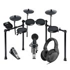 Hd200 Dmnitrobundle Alto Bundle Alesis Dm Nitro Electronic Drum Kit With