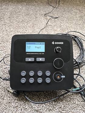 Ded-300 Donner Drum Module. Electric Set Kit
