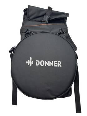Ec2003 Donner Snare Drum Stand Practice Pad Set 12ftft