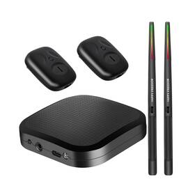 Drums-01 Dqtuv Air Drum Sticks Portable Electronic Set With 8 Sounds Pedals Bluetoot