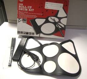 Dream Cheeky 872888000188 Usb Roll-up Drum Kit Including Sticks