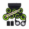 Drum-7pad-green Qoqoba Electronic Drum Set For Kids Adult Beginner Pro Midi