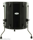 Fzh1616f " Drum Black Floor Forum Jet Hardware Pearl Finish Tom 16