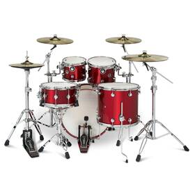 Drum Workshop 647139653723 Dwe Electronic Set - Black Cherry Metallic Complete Kit