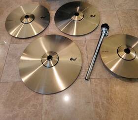 Decmpk2 Dw Dwe 4-piece Electronic Metal Cymbal Pack