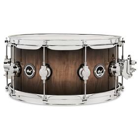 Deex6514sdccmb Dw 6.5x14 Dwe Candy Black Burst Over Curly Maple Exotic Snare Drum
