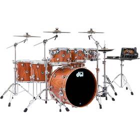 Dektex07td440cp Dw Dwe Wireless A/e Convertible 7-piece Drum Set Bundle With 22 Inch Bass Le Srwhse
