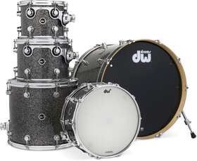 Dektfp05tb070 Dw Dwe 5-piece Shell Pack - Black Galaxy Finishply
