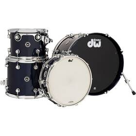 Dektlc04tambm Dw Dwe Wireless A/e Convertible 4-piece Shell Pack With 20 Inch Bass Midnight Bl Metal