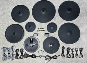 Edrumin/lemon Edrumin8 Mint 10-piece Professional E-drum Bundle 8 Cymbals 2 Interfaces