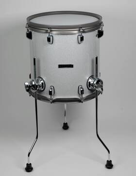 Efd-t1212-ws Efnote Efd-t1212 12 X Inch Floor Tom Drum White Sparkle