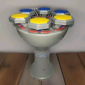 Mi-019-01 Egroovz E-groovz Electronic Techno Bongo Drum Machine Toy Music Beats - Works