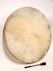 Fd30 Dobani Large Shaman Frame Drum Beater Natural Goatskin 710552838890