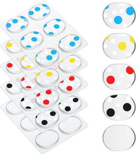 Fd-fiada-f5650 Fiada 30 Pieces Drum Dampeners Gels Silicone Gel Pads Soft For Cymbals