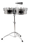 Fstb1314 Gon Bops Fiesta Series Timbale Set Chrome