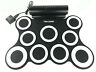 G3009 Paxcess Portable Roll Up Electronic Digital Drum Pad Black Pads