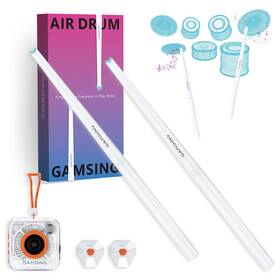Gra20 Gamsing Electronic Drum Set - Portable Electric Air With 3.5mm Input Dr