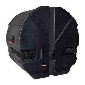 Gpc2216bd Gator 716408565606 Cases Grooves Roto-molded Bass Drum Case With Padding 22 Inch X 16