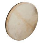 Fd30t Goatskin Drum Wooden 30 "x2 " Head Frame Dobani Tunable Beater