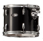 Vbx-1613t Hardware Chrome Drum 16 - Pearl 234 Tom Iss Black Ice "