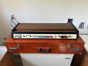 Av-64 Harmon Rare Vintage Hammond Auto Vari Rhythm Machine Beat Box With Case
