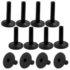 Zc202401102514 Hordion 12pcs Cymbal Sleeves Long/medium/short Drum 8mm Flanged Sleev