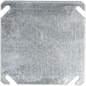 8752-5 Hubbell-raco Flat Blank Square Cover 4-inch