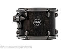 Snmt807bkfb Iv Exotic Rack Tom Drum Maple Satin Black 8x7 Burl Saturn Mapex Mh