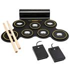 Ivadrmksp20 Ivation Portable Electronic Drum Pad Speaker Dc Powered 843812101769