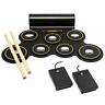 Ivadrmkspb30 Ivation Portable Electronic Drum Pad Speaker Rechargeable Battery 843812101776