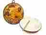 J0256-557703 Drum Global Crafts Ocean Gourd Handcrafted By Jamtown World Instruments