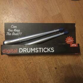 Jb Nifty 819327029294 Digital Drum Drumsticks Impact Sensitive Tip W Led Light 2 Speeds